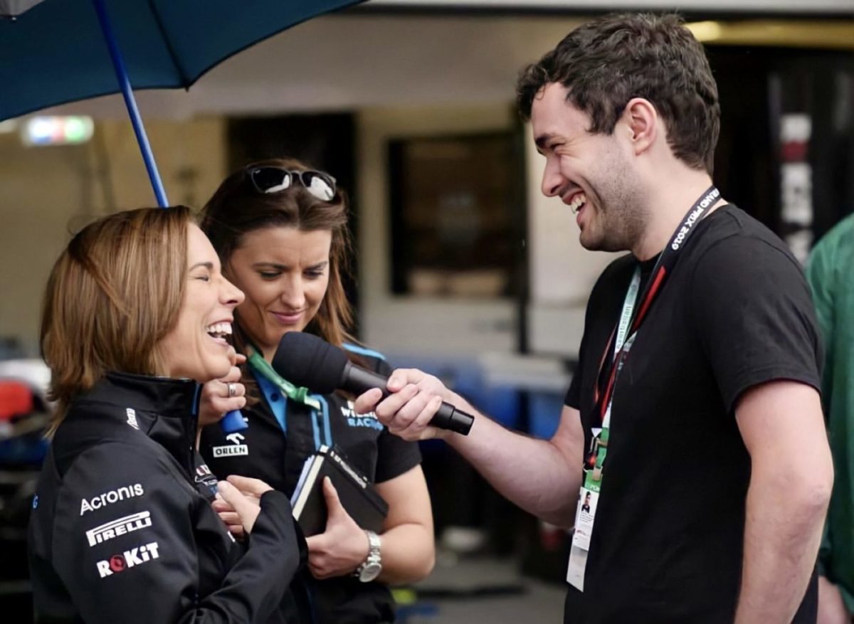 ‘I never in a million years thought I would work in F1.’